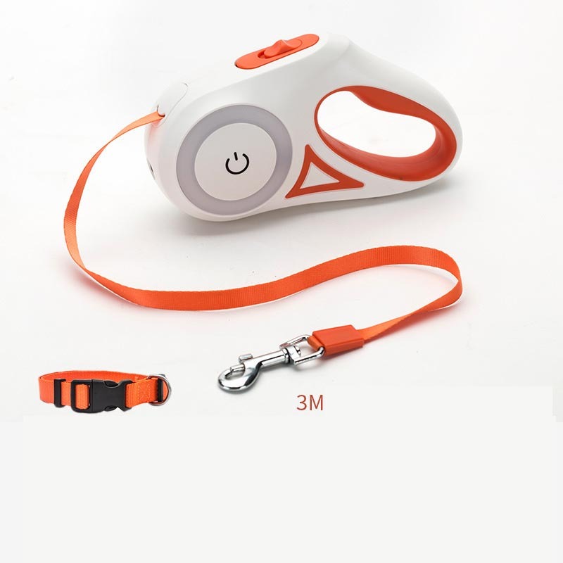 Fantastic Dog Leash with Built-in Spotlight for Extra Safety