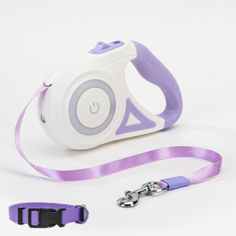 Fantastic Dog Leash with Built-in Spotlight for Extra Safety