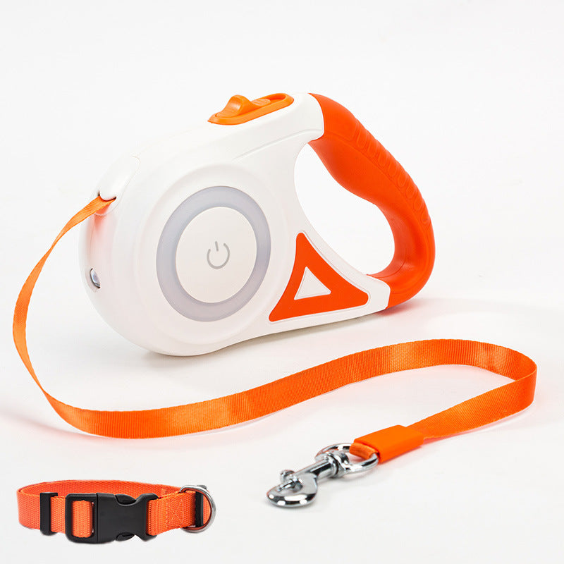 Fantastic Dog Leash with Built-in Spotlight for Extra Safety